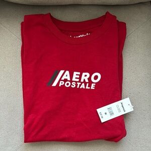 Aeropostale Men's Red T-Shirt